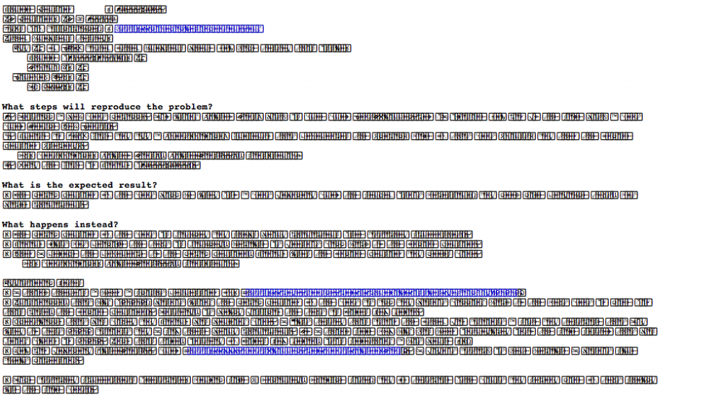 Google Chrome glyph font problm