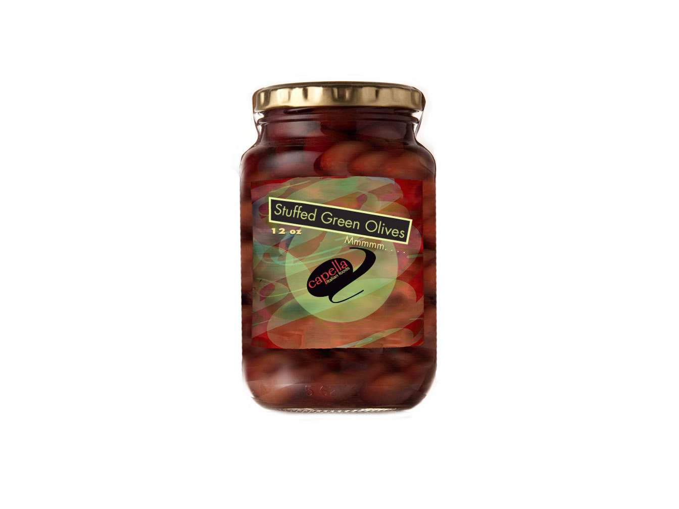 Capella Olive Jar Packaging