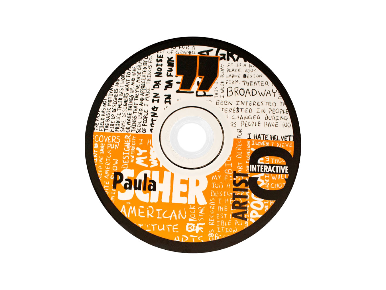 Paula Scher CD design