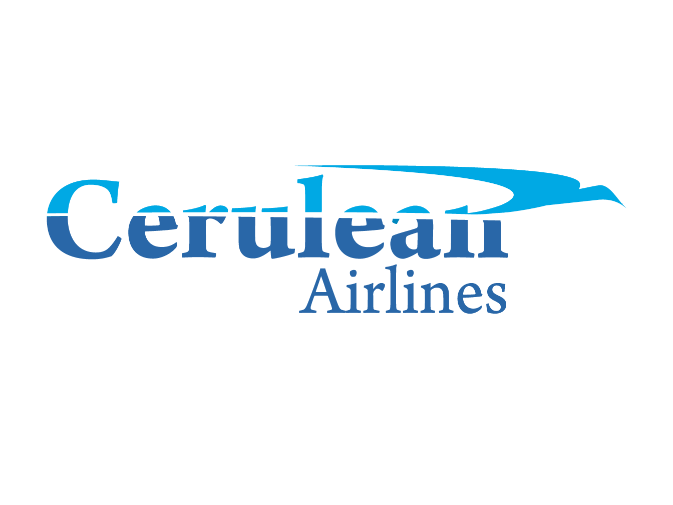 Cerulean Airlines Logo Design