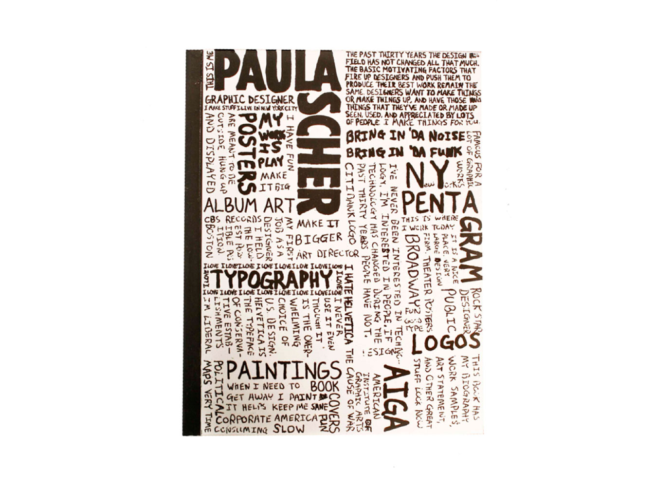 Paula Scher Book Cover Design