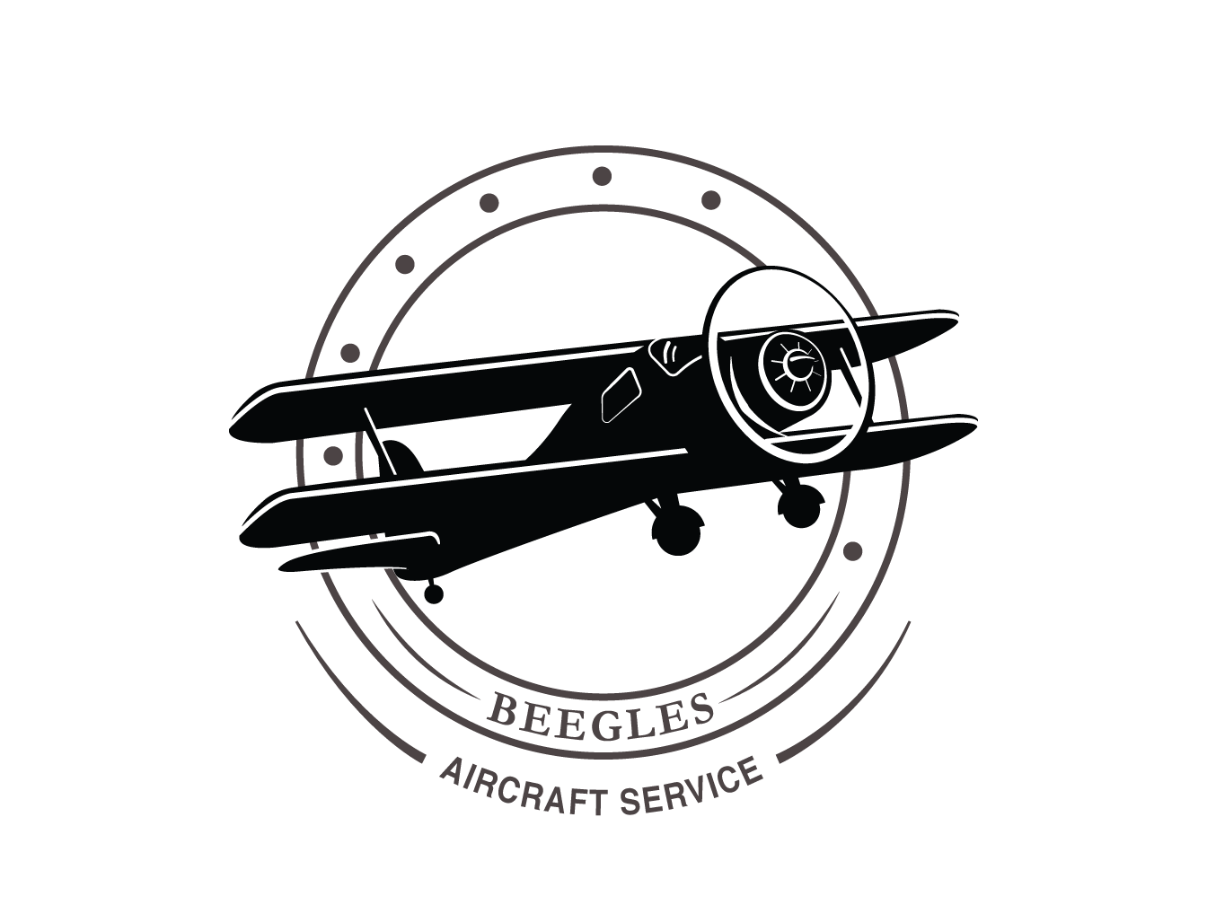 Airplane Service Logo